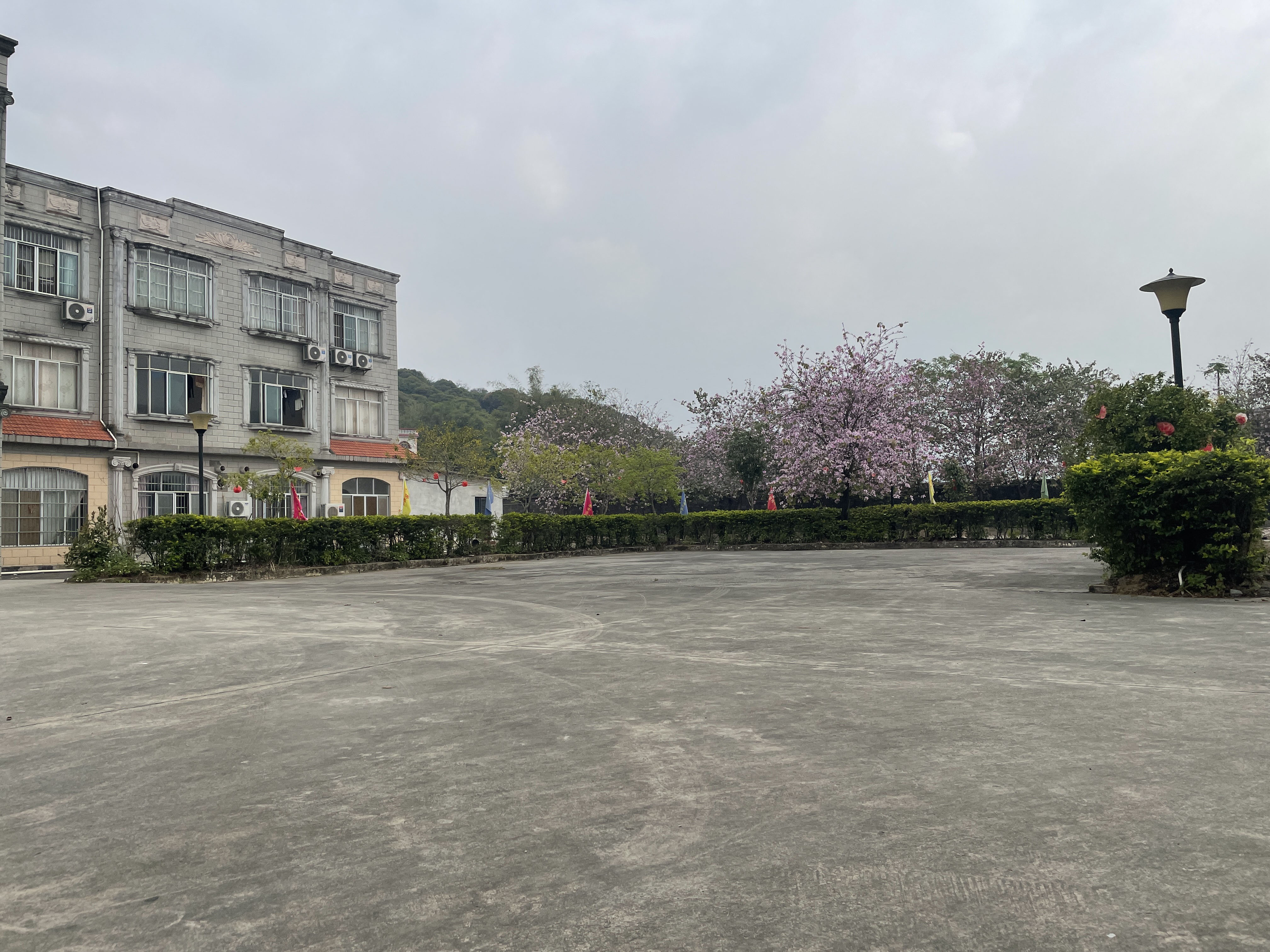 佛善安養(yǎng)院前院東面