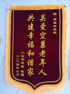 獲得“關(guān)愛(ài)空巢老年人，共建幸福和諧家”錦